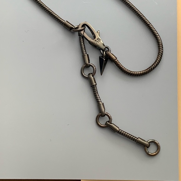 Alexis Bittar Golden Crystal Encrusted Spiked Origami Shards Bib Necklace - Picture 7 of 10